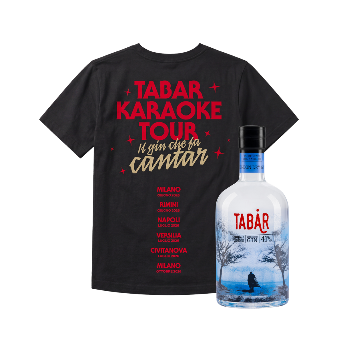 London Dry + Karaoke tour T-shirt