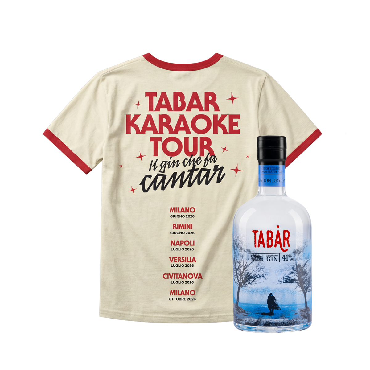 London Dry + Karaoke tour T-shirt